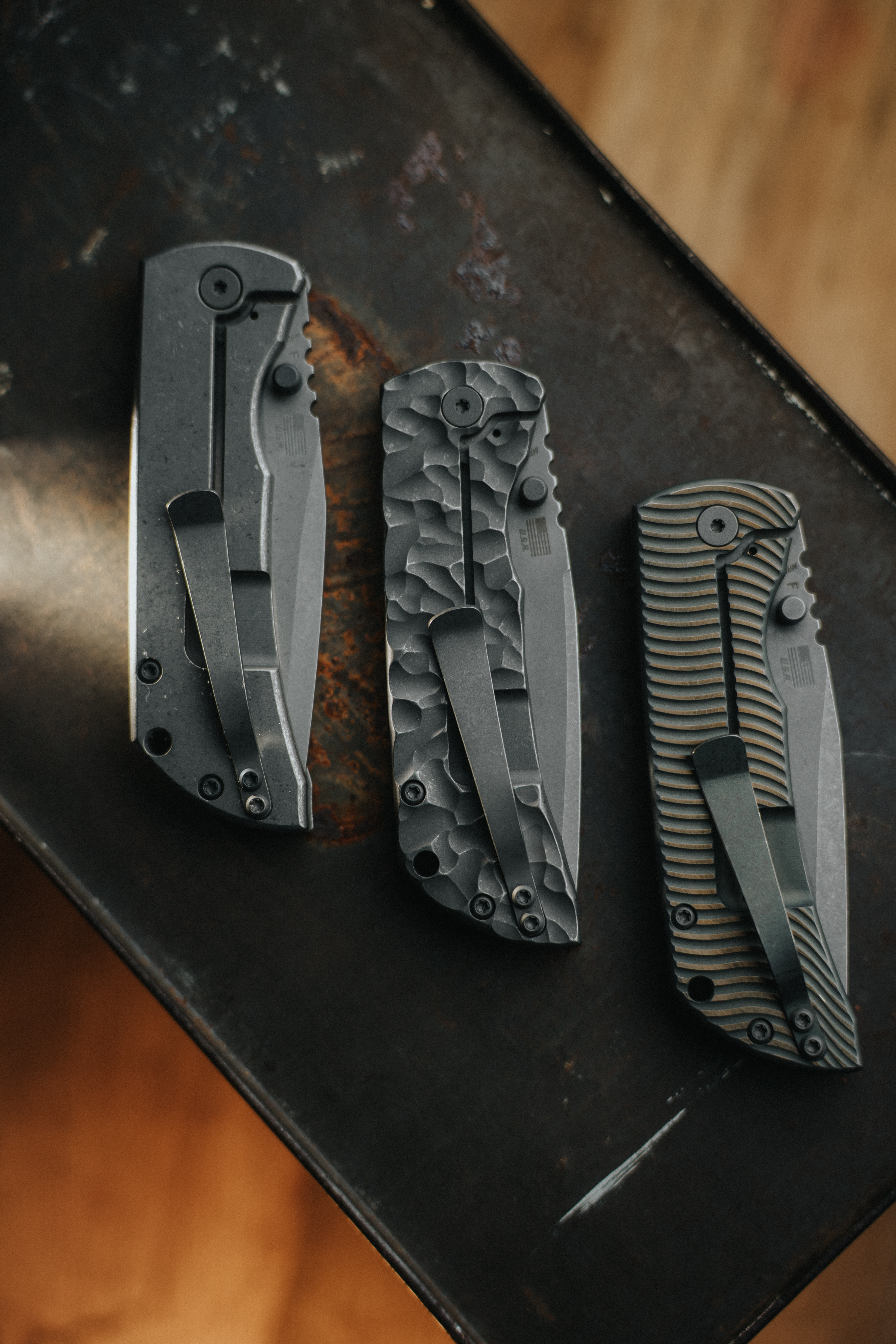 Three McNees handle milling patterns